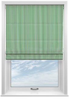 The British Stripe Co. Catherine, Notting Hill No.5 - Twist&Fit Roman Blind